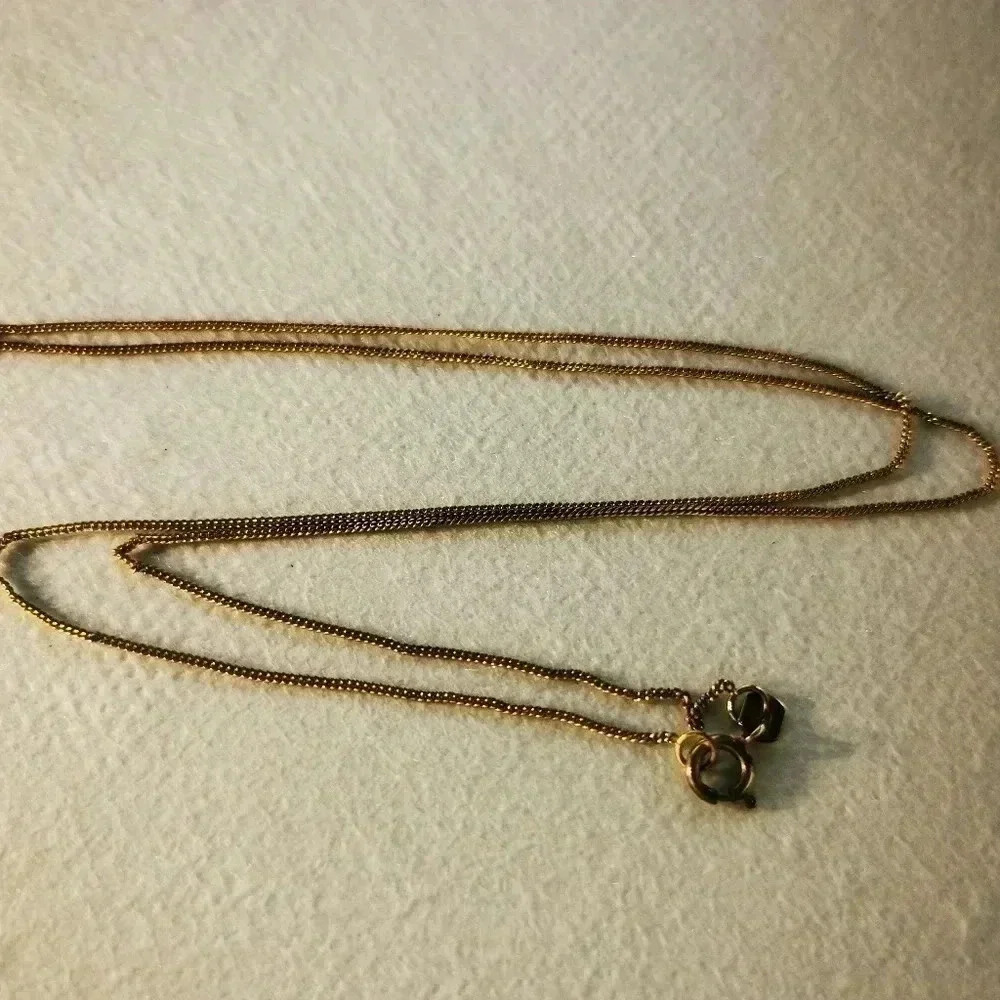 Rose gold vermail 925  chain